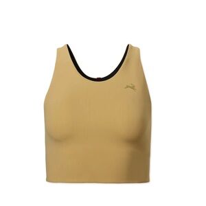 Tracksmith Lane Five Crop small chestnut color